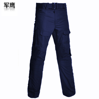 跨境G2蛙服格子布長褲修身多袋戰術褲戰術軍迷運動迷彩戶外工裝褲