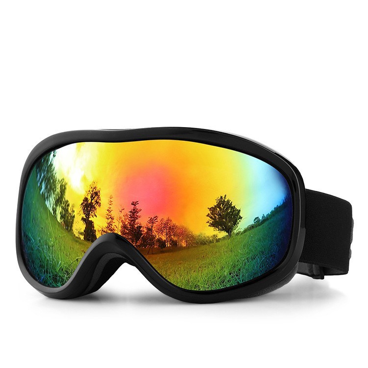 Double layer anti fog adult large field goggles, outdoor equipment, ski goggles_voghion.com