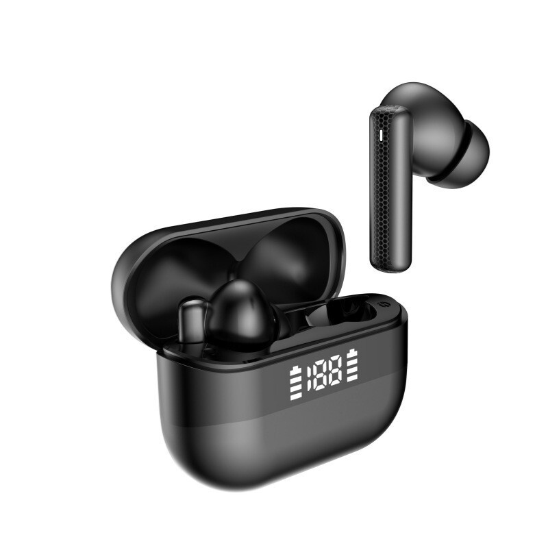 Hot-Selling Shenzhen Wireless Earphones Private Model Factory Sells Hd Sound Quality Bluetooth Portable Digital Display Ultra-Long Battery Life Gaming Q18