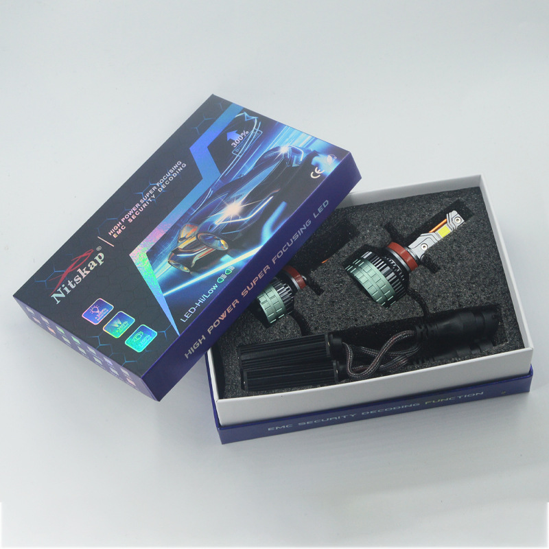 N13S PRO high power three copper tube 300W super bright car LED headlight H7H4H11900569012 car lights