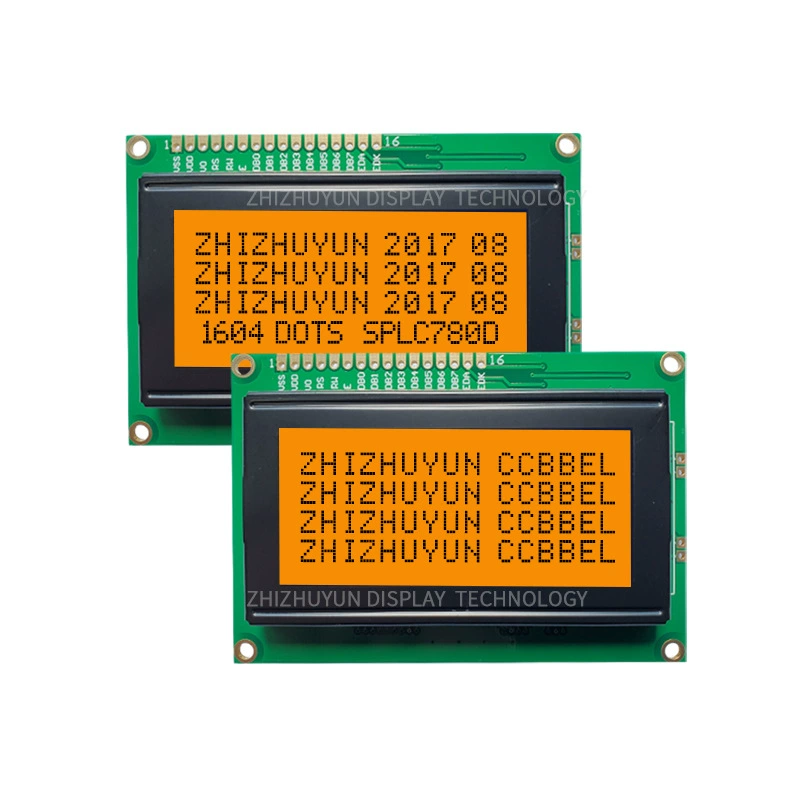 Гарантия качества 1604A Символьный экран синий фильм LCD дисплей 16*04 промышленный контрольный аппарат промышленный дисплей