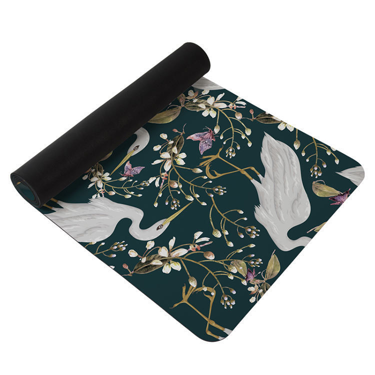 Al por mayor esterillas de yoga de gamuz absorción de sudor plegable antideslizante portátil compuesto TPE deportivo fitness fábrica de yoga