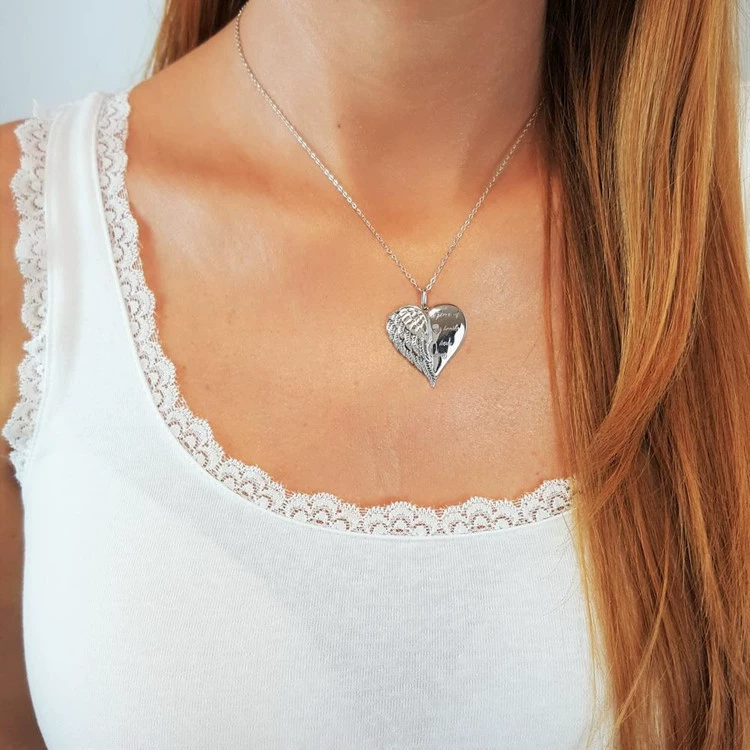 Fashionable pendant, jewelry, necklace heart shaped, European style, simple and elegant design