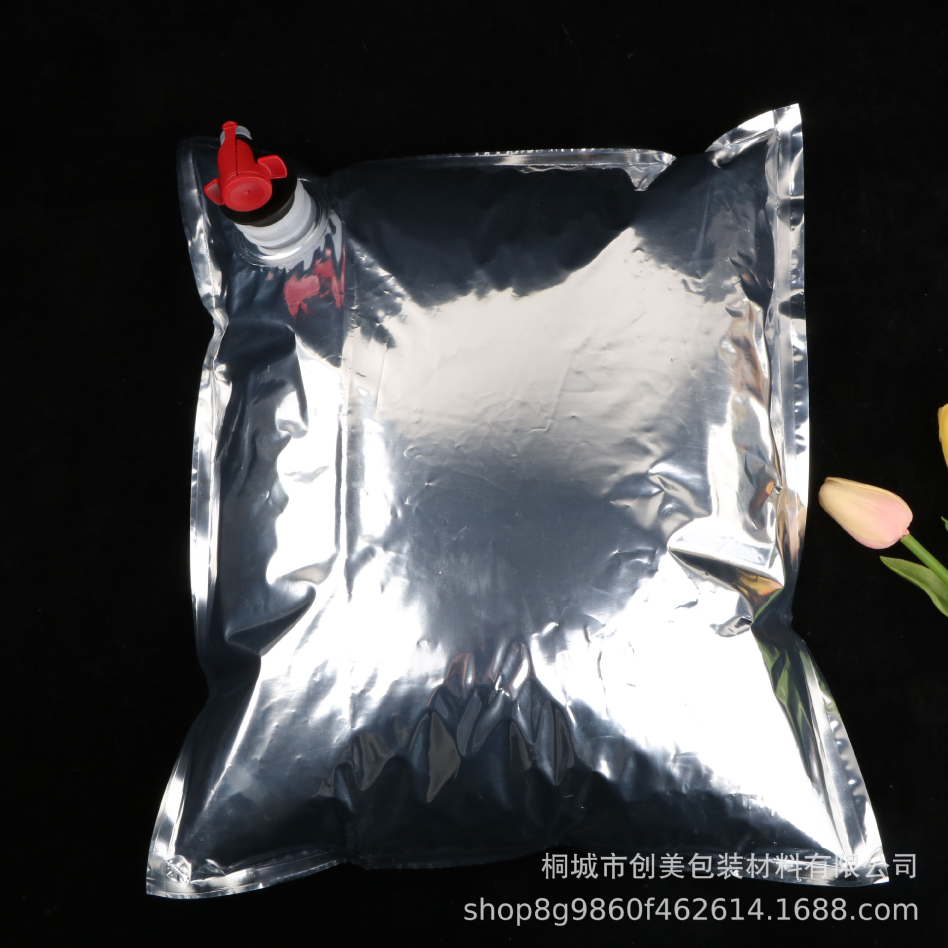 厂家供应10L镀铝盒中袋 bib蝶阀门红酒液体包装袋-阿里巴巴