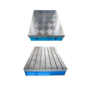 Cast Iron Platform T-Slot Platform Fitter Welding Assembly Workbench Marking Scraping Inspection Grinding Welding Flat Plate