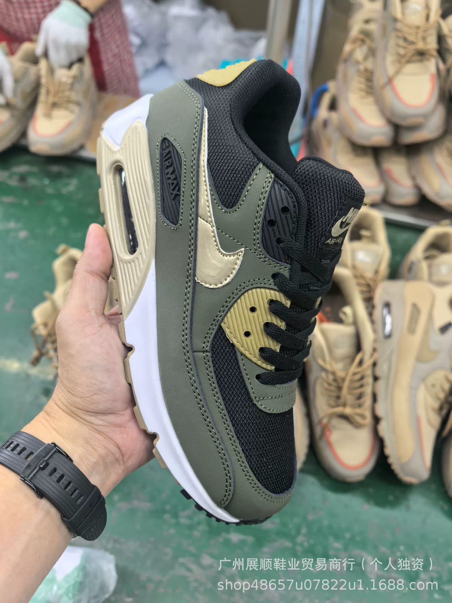 Кросс-граничная внешнеторговая Путянь обувь Air Max90 воздушная подушка сетчатые повседневные спортивные кроссовки европейский стиль высокий уровень спортивной обуви