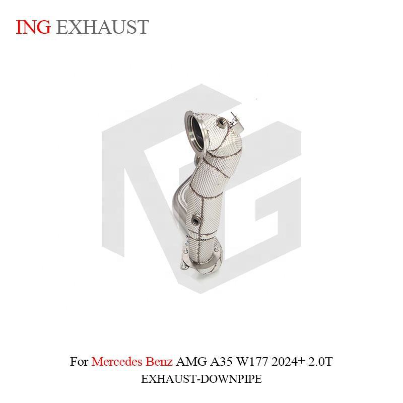 Suitable for Mercedes-Benz AMG A35 W177 2024+ 2.0T with valve exhaust downpipe