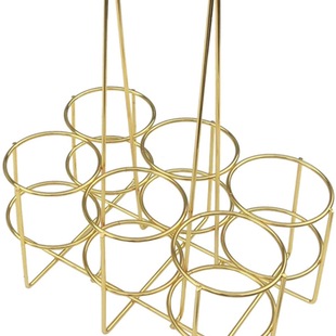 Beer Basket, Wine Carrying Basket, Wine Basket, Portable Six-Pack Wine Carrier, Bar Barbecue, Hotel Ktv Wine Rack, Carrying Rack