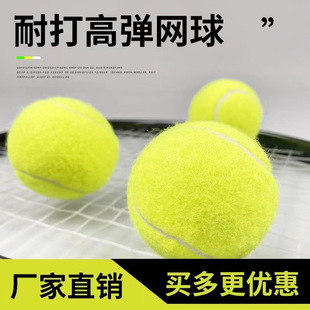 Tennis Beginners High Elasticity and Durable Training Single String Tennis Elastic Rope Rebound Competition Massage Pet Ball