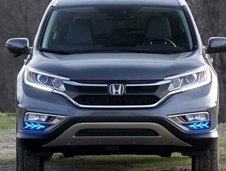 Suitable for 15-16 Honda CRV daytime running lights dedicated LED daytime running lights US version CRV modified front fog lights