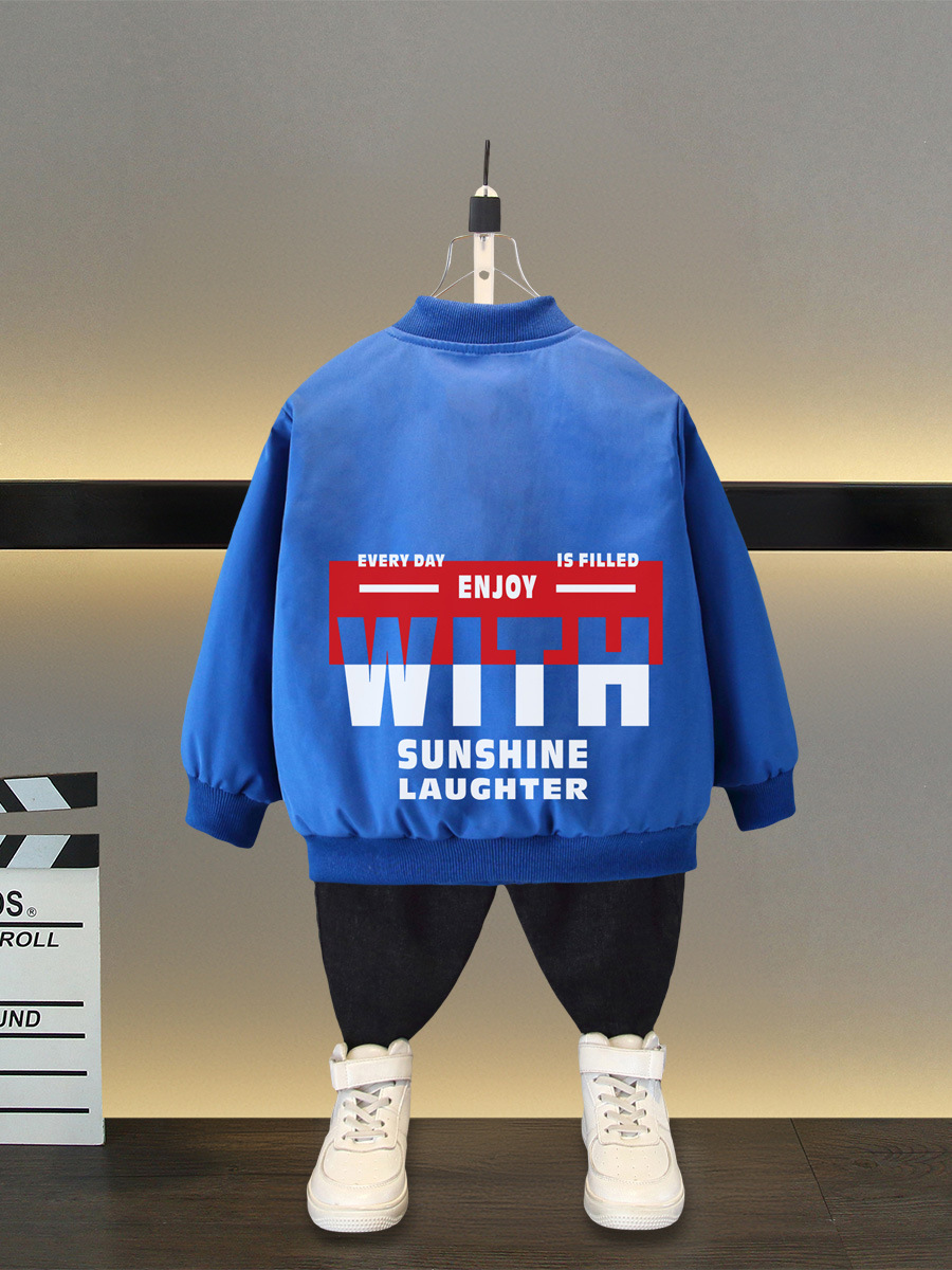 Chaquetas de primavera para niños 2025 nuevas chaquetas de primavera y otoño para niños y niñas Chaquetas de calle fritas de primavera