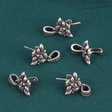 S925���yˮī��С���������ӏ͹����f��ˇ�ӿ�DIY������������