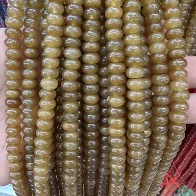 beads diy jewelry clothing accessories — Zərgərlik ara hissələri - coffee-jade-58mmabout-70-80-pieces-white-stone-optimized