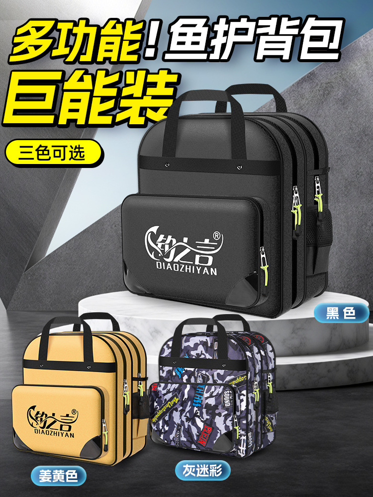 One Piece of New Thickened Multifunctional Fishing Gear Backpack Portable Fishing Equipment Accessories One Bag Storage Handbag