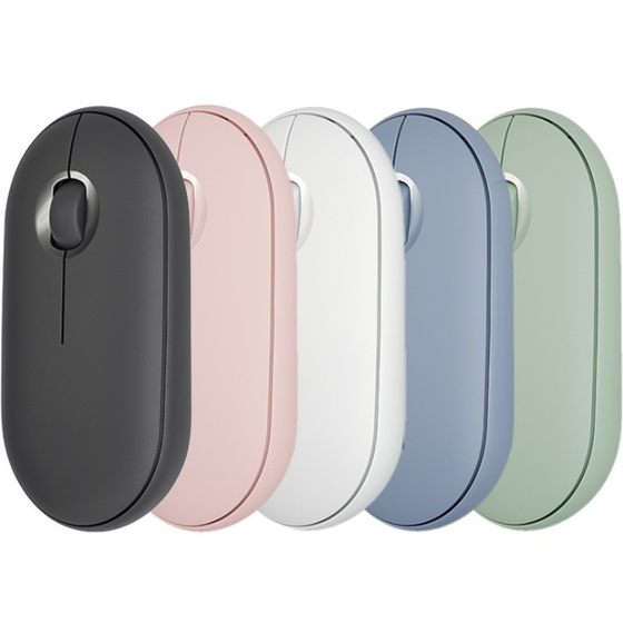 Cross-border wholesale M350 cobblestone mute mouse Pebble wireless Bluetooth dual-mode mouse office girls mobile phone