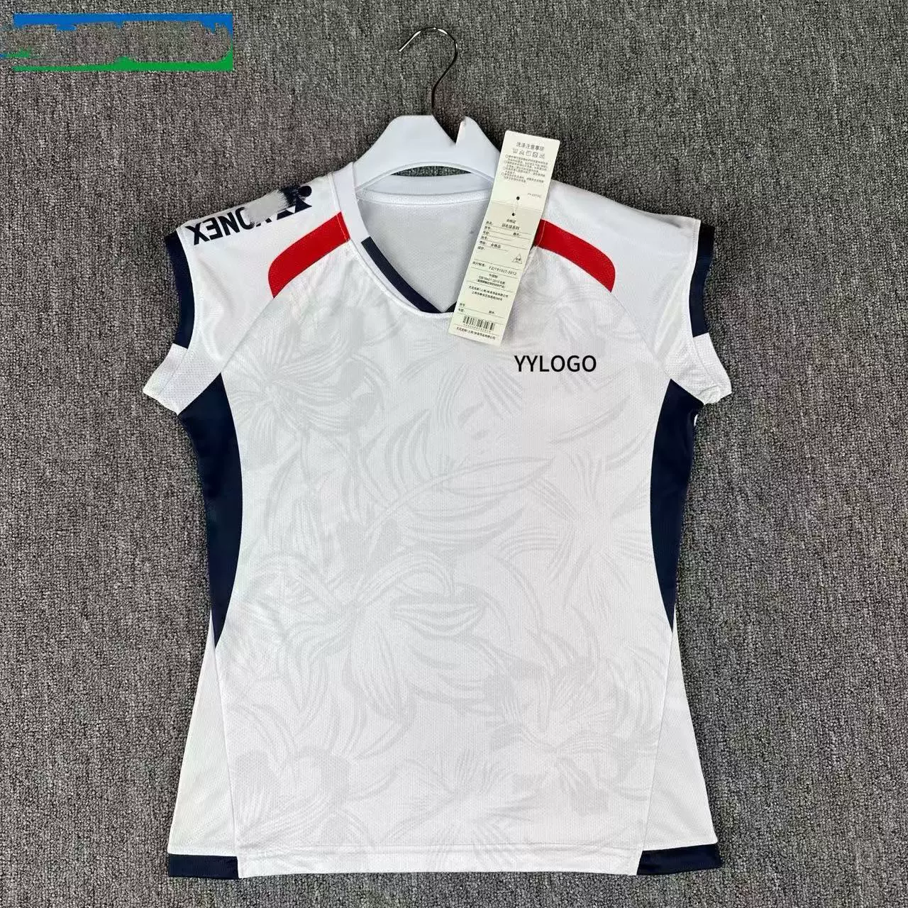 Volleyball tennis breathable high quality quick dry sports balloon for badminton for men and women, football uniform, with short sleeve