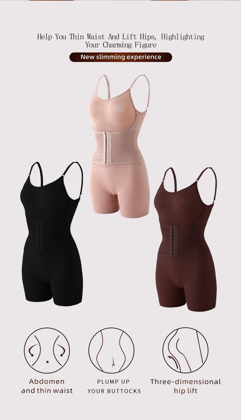 Dames bodysuit met buikcorrectie en tailleverslankend corset_voghion.com