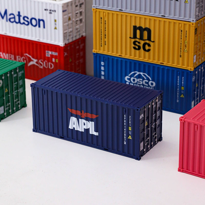 20 feet 1:35 Container model Simulation Simulation Plastic Anniversary Celebration Business Gifts can be printed with pattern text