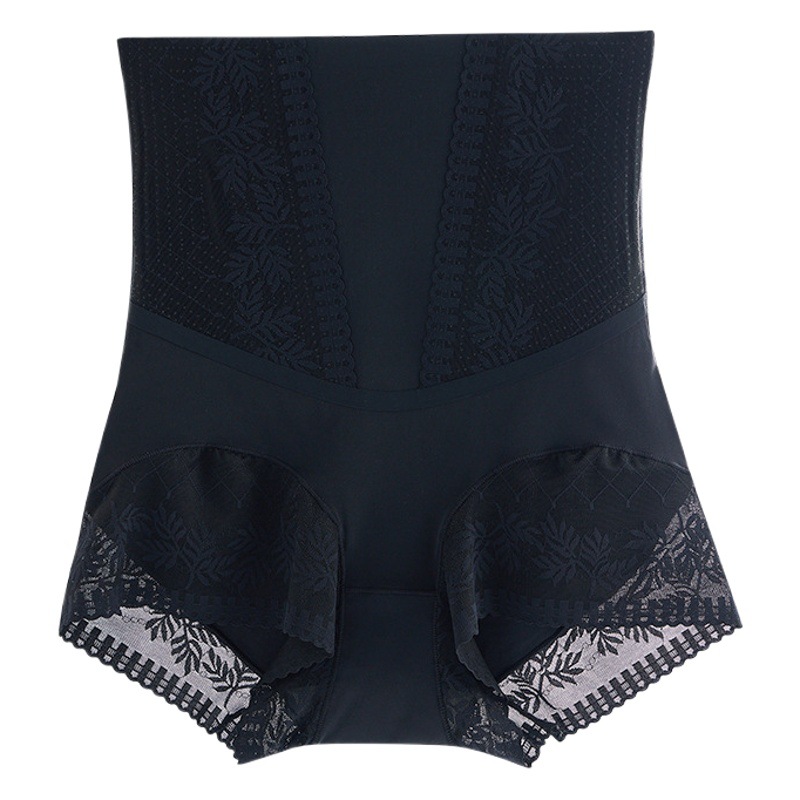 Nuevo encaje de cintura alta vientre que forma la ropa interior de las mujeres fuerte vientre que forma la cintura sin costura que forma la cadera Boxer vientre que forma los pantalones