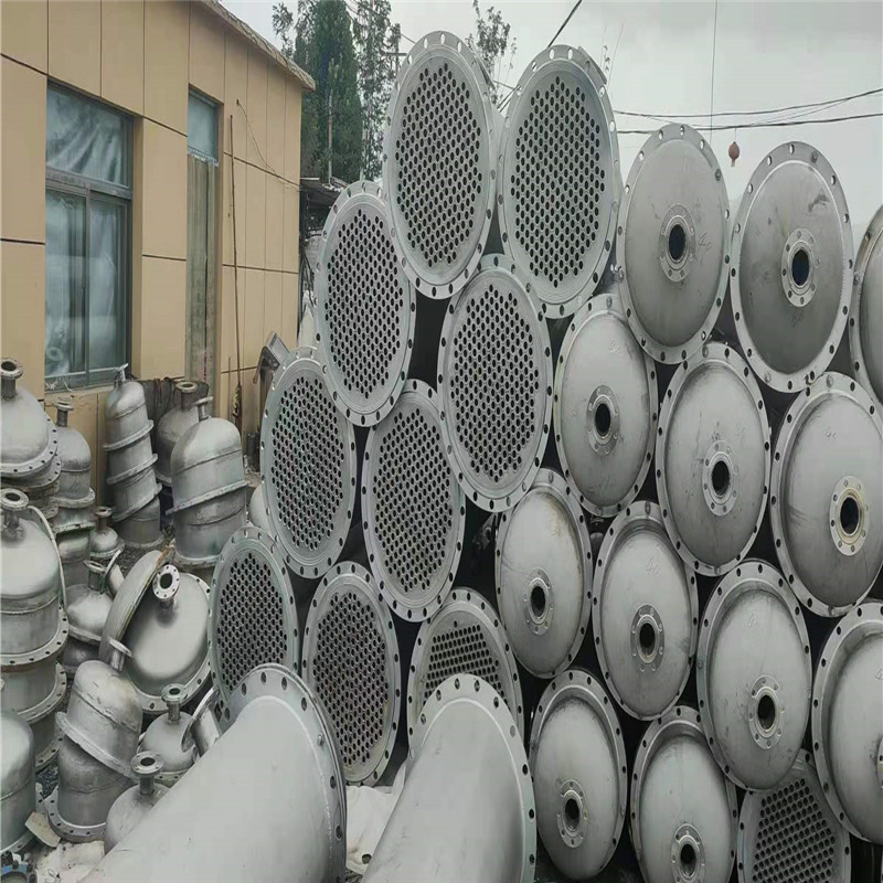 出售二手不锈钢冷凝器316不锈钢列管换热器10平方冷凝器冷凝式