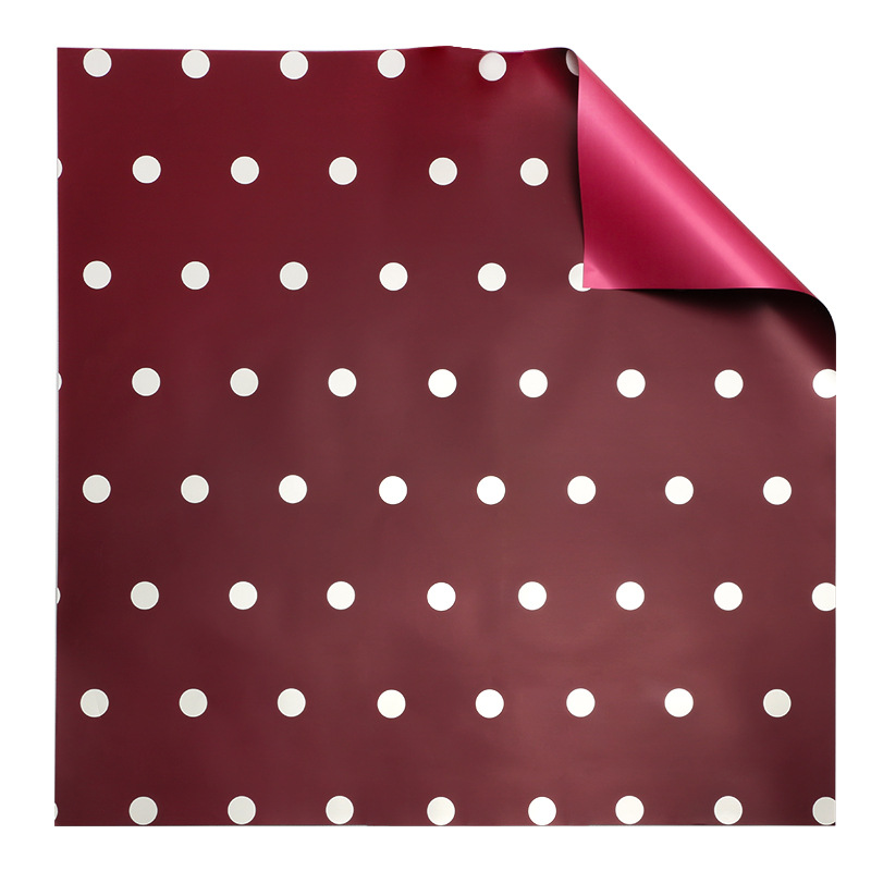 Huashi Wa Points Papel de embalaje de flores impermeable ramo DIY flor florista regalo de papel de embalaje de flores