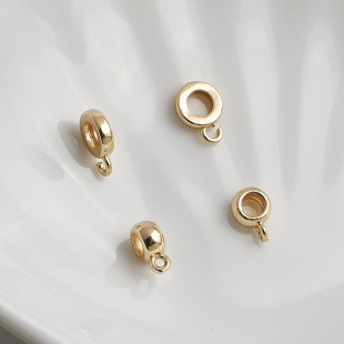 14K����ɫ����A�ε�Ȧ ��׵��������B�ӵ����h diy�Ʒ���