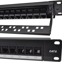 24 �˿� RJ45 CAT6A ����ͨ�^������侀��