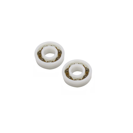 Factory direct supply 608 plastic bearing 8*22*7 PET equipment bearing plastic pom nylon gyro toy bearing