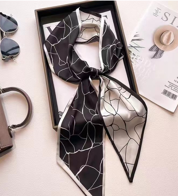 스타일 1 스톤 레오파드 프린트 흑백