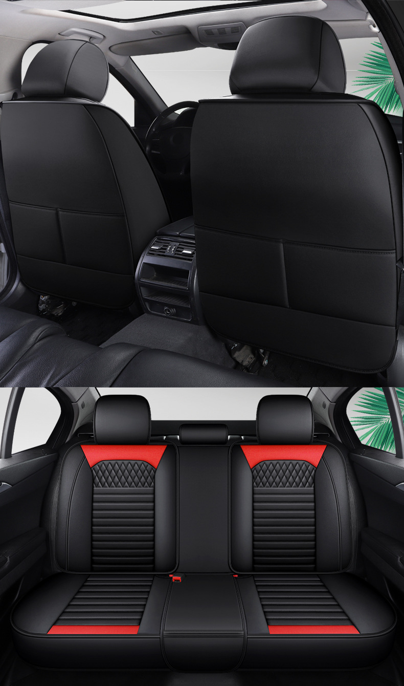 The new car cushion is fully surrounded by the four seasons universal seat cushion leather seat cover car decorative seat cover seat cover manufacturers foreign trade