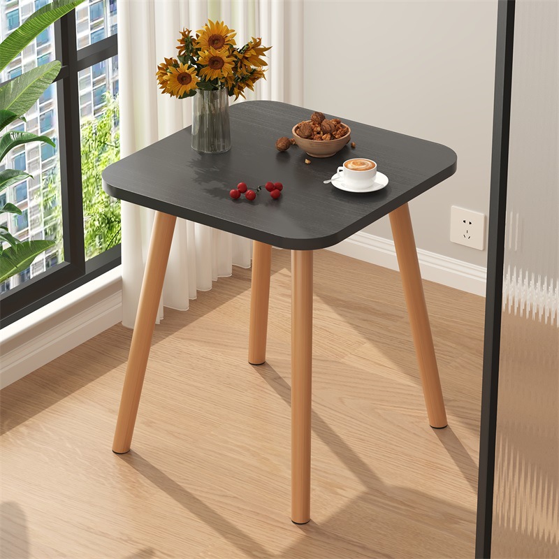 고귀한 검은 색 "사각형 테이블 40*40 높은 70" 플러스 높은