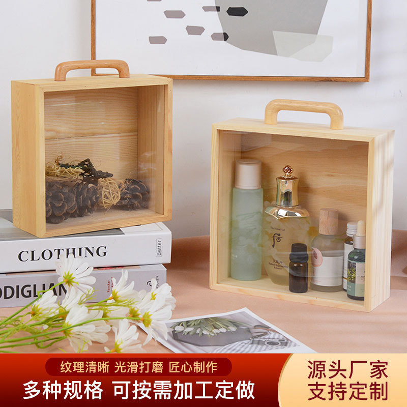 创意婚礼木质伴手礼盒结婚回礼木盒伴娘女闺蜜实用手提圣诞节礼盒