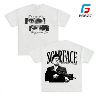 [Graphic Tee]Graphic Tee Men &ndash; Iconic Black Crew Neck-Shirt