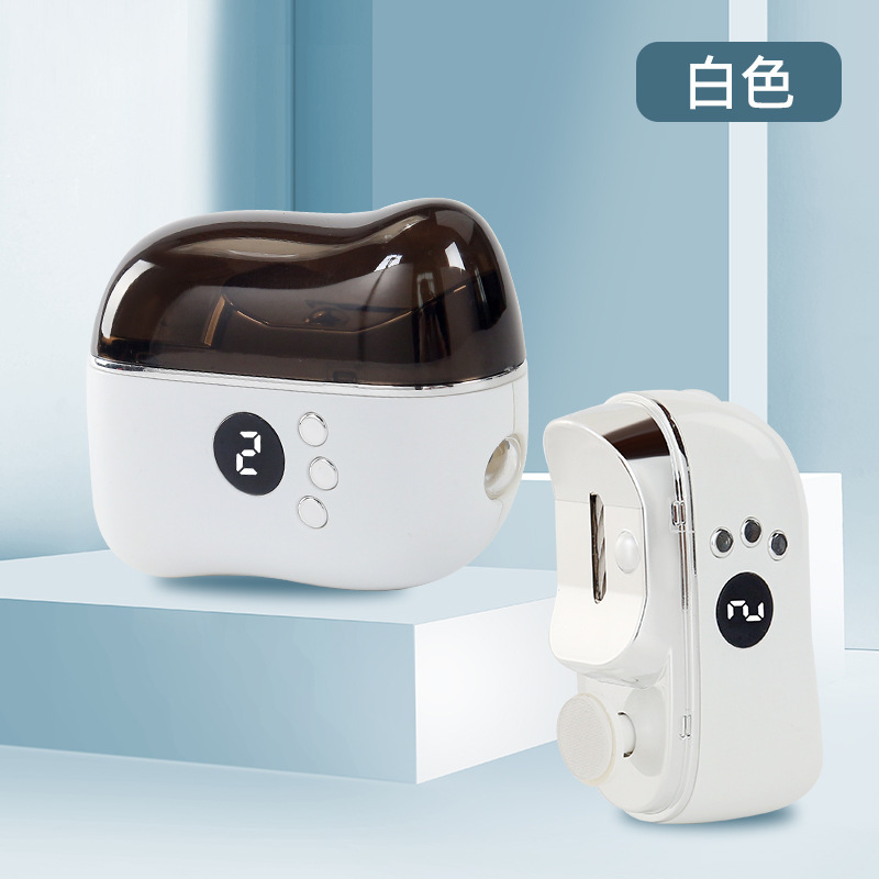 新しい電動ネイルグラインダー、全自動ネイルポリッシャー、爪切り、挟み込み防止爪研磨、多機能マニキュア|undefined