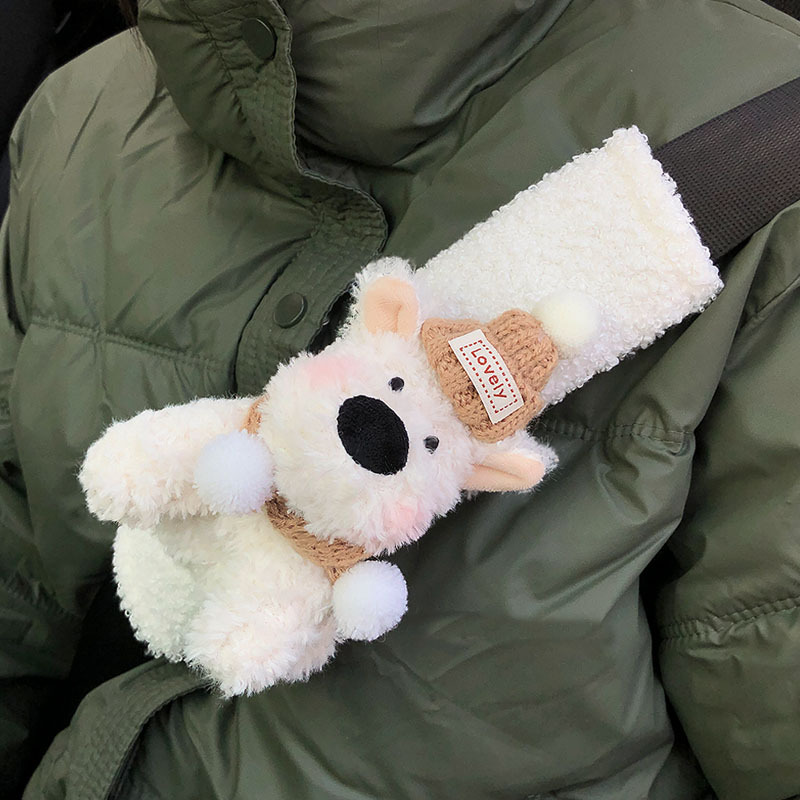 Funda Protectora para Cinturón de Auto de Felpa