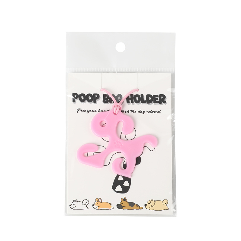 Nuevo clip multifuncional para bolsa de mierda, accesorios desmontables para dispensadores de bolsa de basura para mascotas, clip manos libres