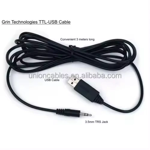 Кабель USB на 3,5 мм 3,3V TTL с аудиоразъемом интерфейс TTL-232R-3V3-AJ