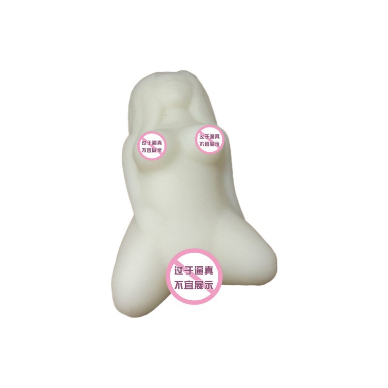 Jiuai Portable Manual Masturbation Cup in Flesh TPE for Adult Men — detail image 20