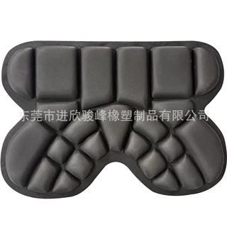 开模定制泡棉内衬EVA冷热压成型复合布料绒布冷热压球拍手柄制品