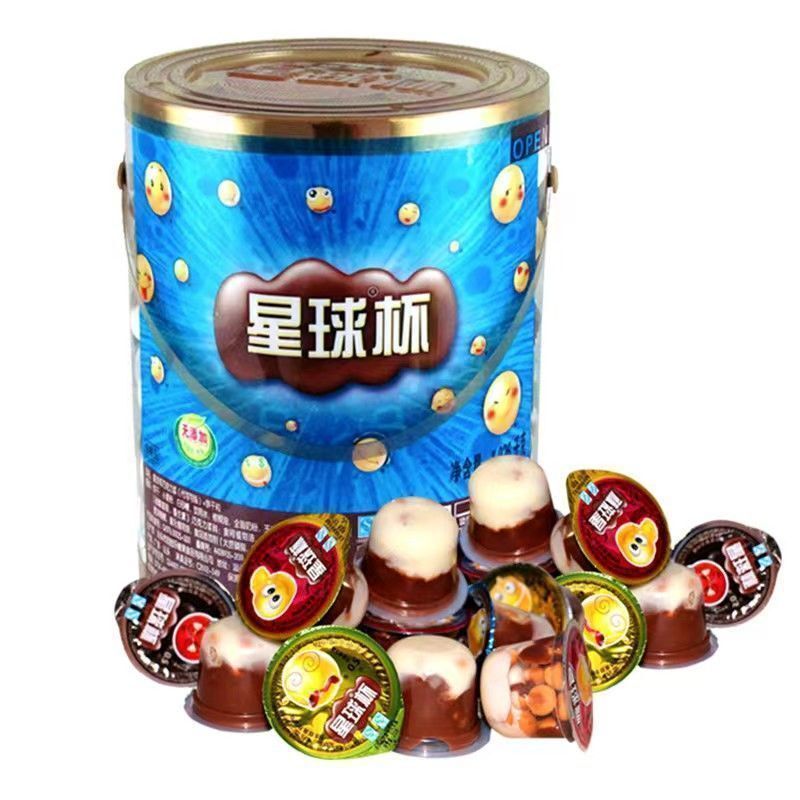 Tiantianle Planet Cup 1000g Bucket Chocolate Biscuits Snacks Whole Box Supermarket Food Wholesale Tiantianle Planet Cup 1000g Bucket Chocolate Biscuits Snacks Whole Box Supermarket Food Wholesale