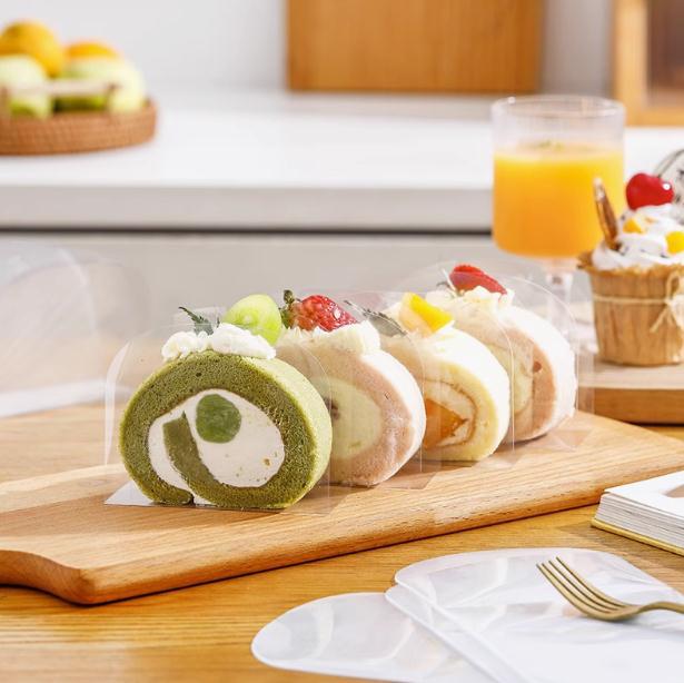 Separador de pastel de mousse triangular, borde duro, corte de pastel, paneles transparentes, paneles rígidos, restaurante de punto oeste, almohadilla de borde de pastel pequeño