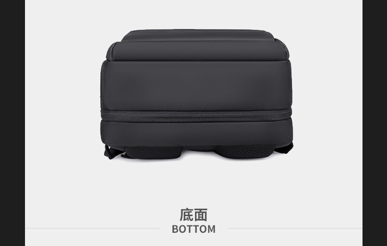 Travel men's backpack, premium fashion women's backpack, trendy business waterproof laptop bag, large capacity nylon school backpack