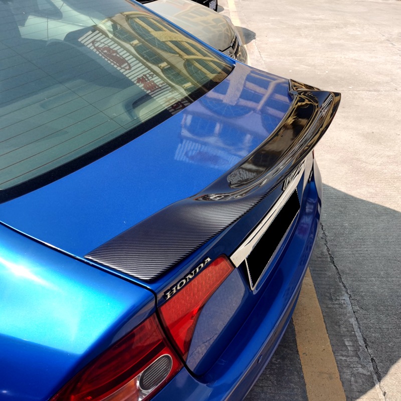 Suitable for 2006-2011 Civic Rear Wing Eighth Generation Civic Si Ming Modified R Model Special Punch-Free Fixed Wing