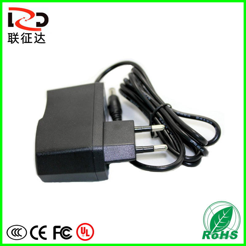 12V1A电源适配器开关电源欧规安防监控充电器恒压直流厂家直销