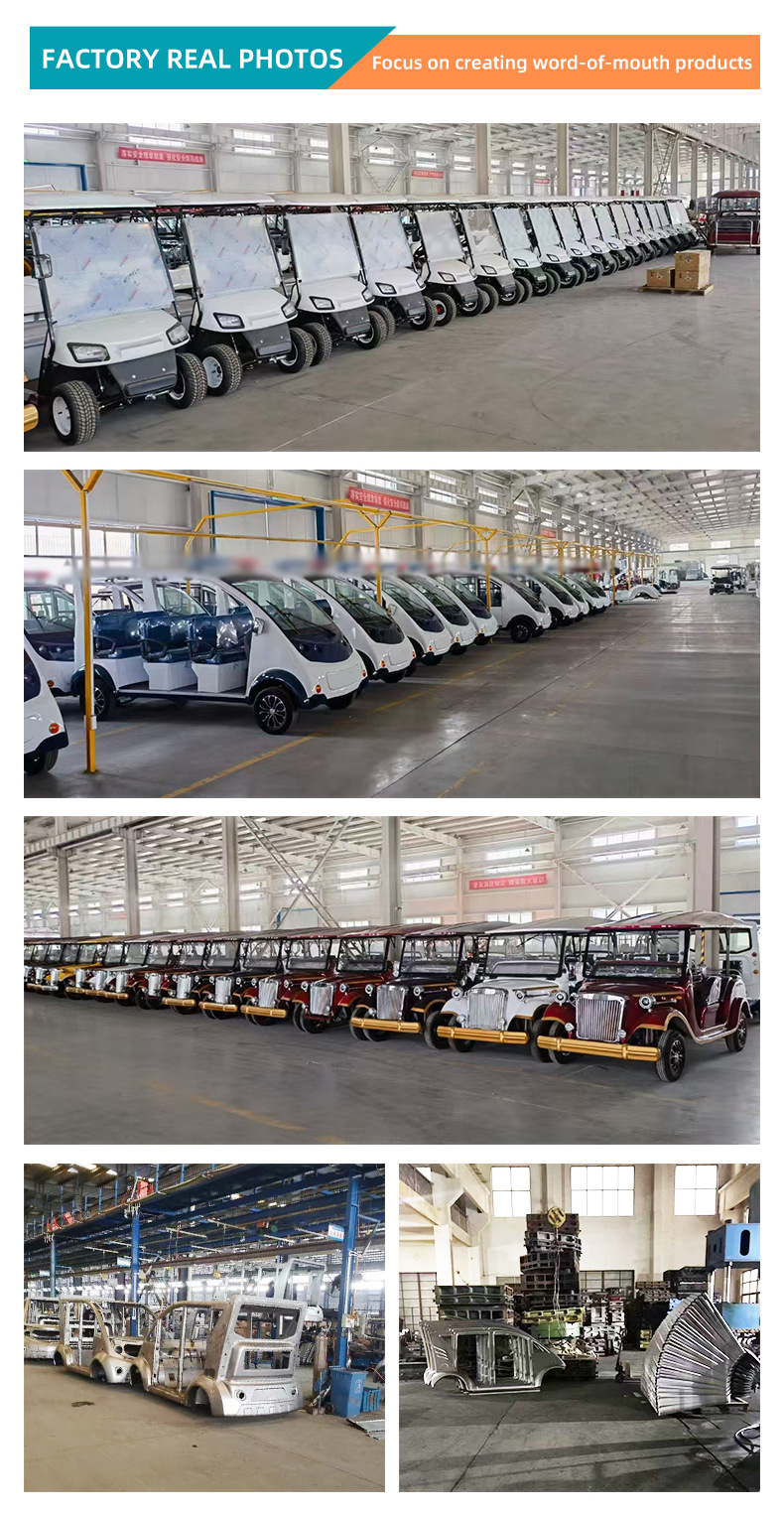 Customized Golf Carts for Foreign Trade, Factories, Hotels, Off-Road Areas, Tourist Attractions, and Off-Road Electric Golf Carts