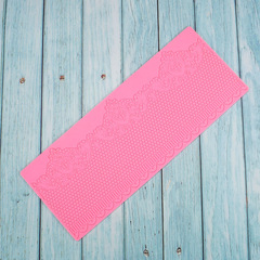 精藝 蜂巢花邊蕾絲墊 蛋糕花邊裝飾工具蕾絲肥皂模西焙糕點蕾絲墊