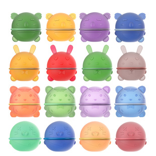 Amazon's Popular Reusable Silicone Magnetic Water Ball Silicone Water Ball Toy Decompression Silicone Toy Water Ball