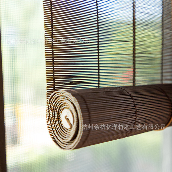 Bamboo curtain roller blinds Roman curtains bamboo roller blinds…