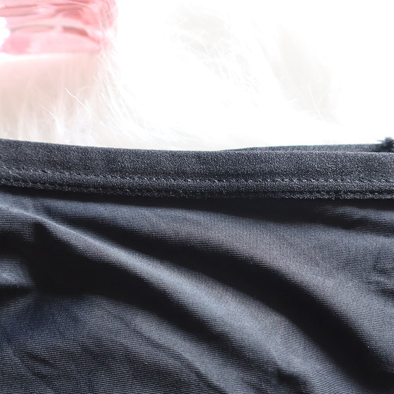 冰丝蕾丝边三分安全裤