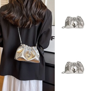 Summer small universal bag strap, shoulder bag, chain bag, drawstring